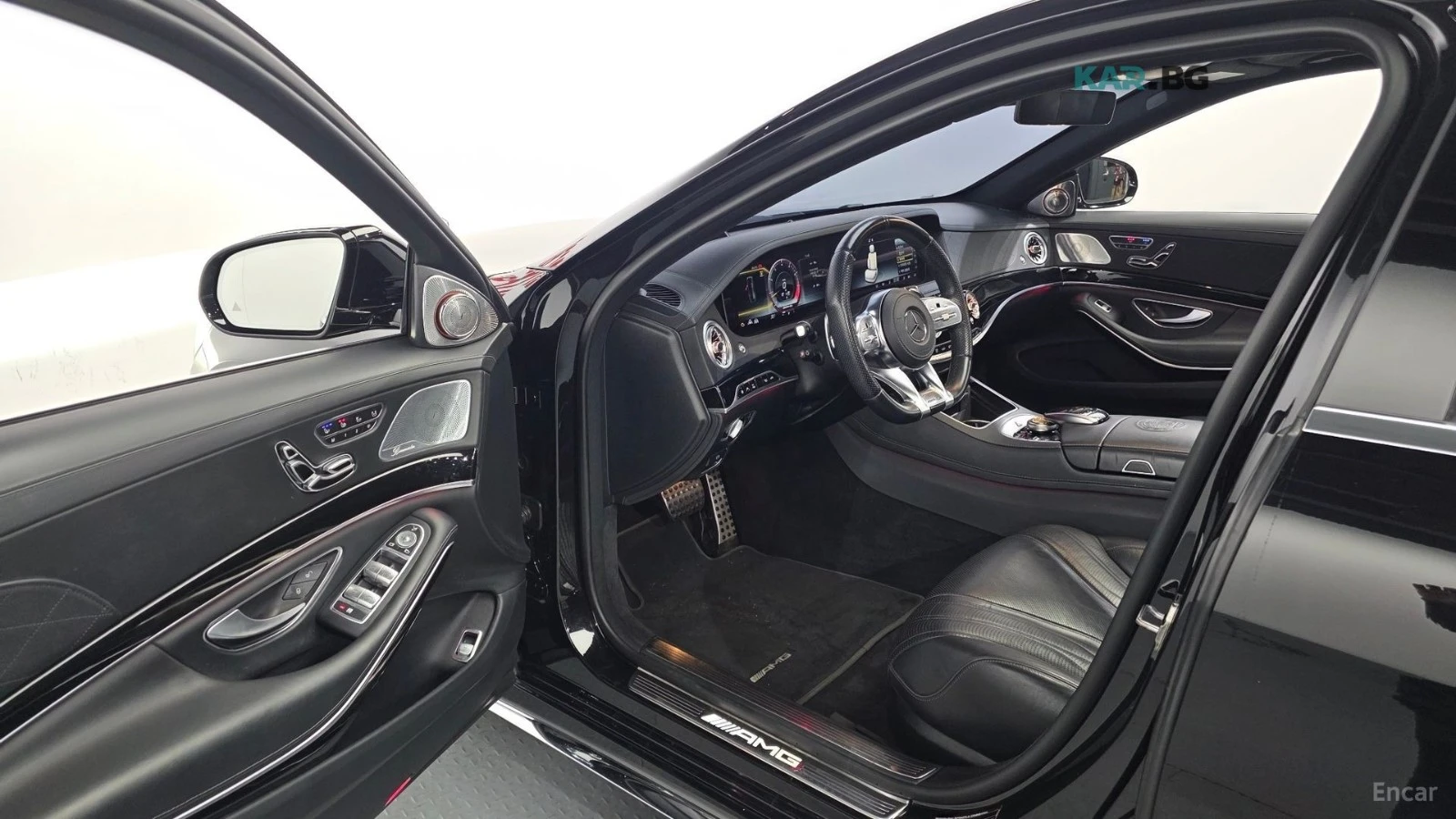 Mercedes-Benz S 63 AMG 4MATIC+ * КОЖА* ОБДУХВ* МАСАЖ* МОНИТОРИ* 360, снимка 9 - Автомобили и джипове - 55235794