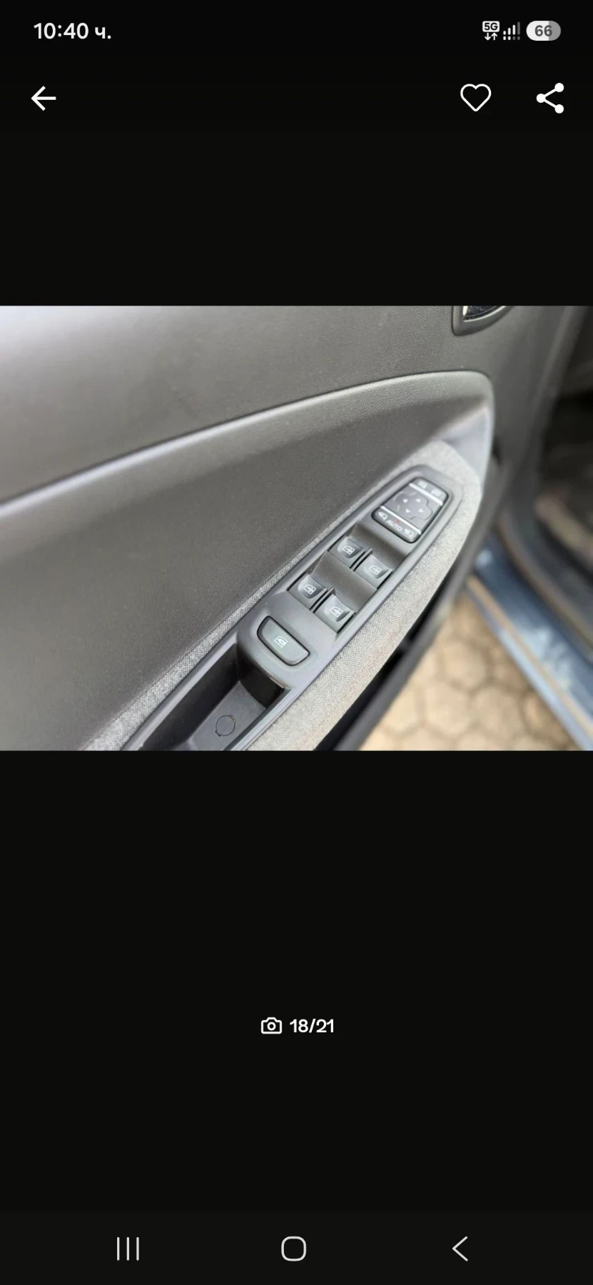 Renault Zoe INTENCE R135 52 KW CCS ПОДГРЕВ , снимка 11 - Автомобили и джипове - 56023835