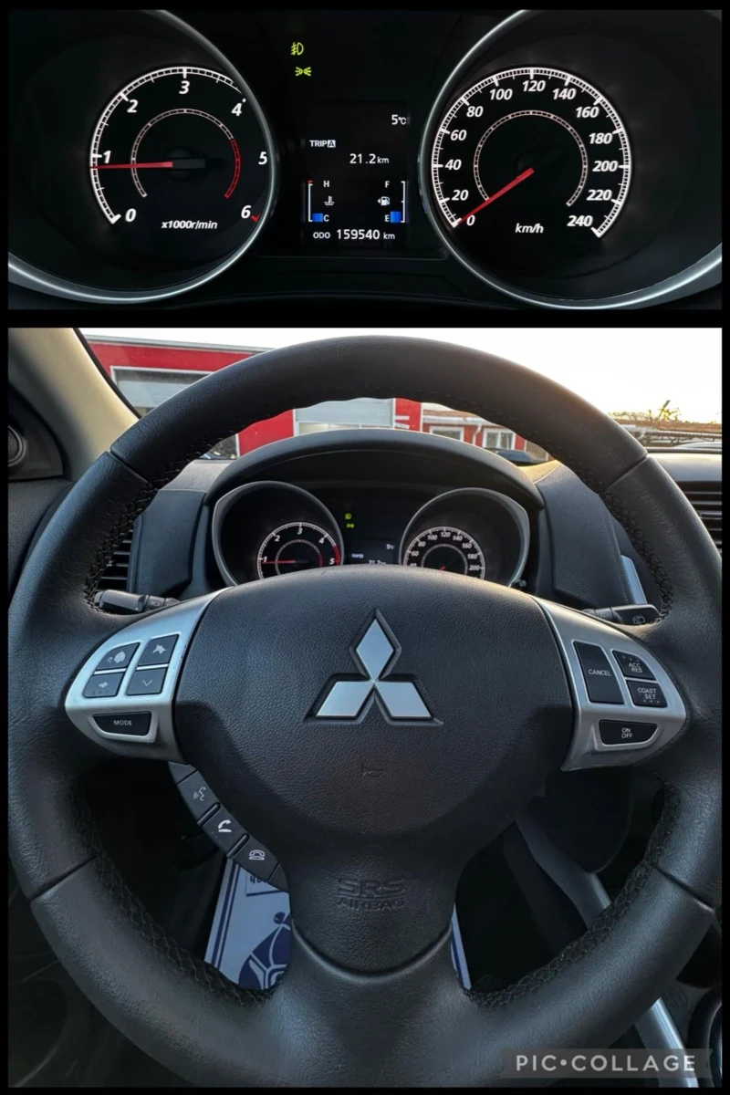 Mitsubishi ASX 1.8DI-D, 150к.с., 4Х4, АВТОПИЛОТ, ПАНОРАМА, ПАРКТР, снимка 13 - Автомобили и джипове - 52808776
