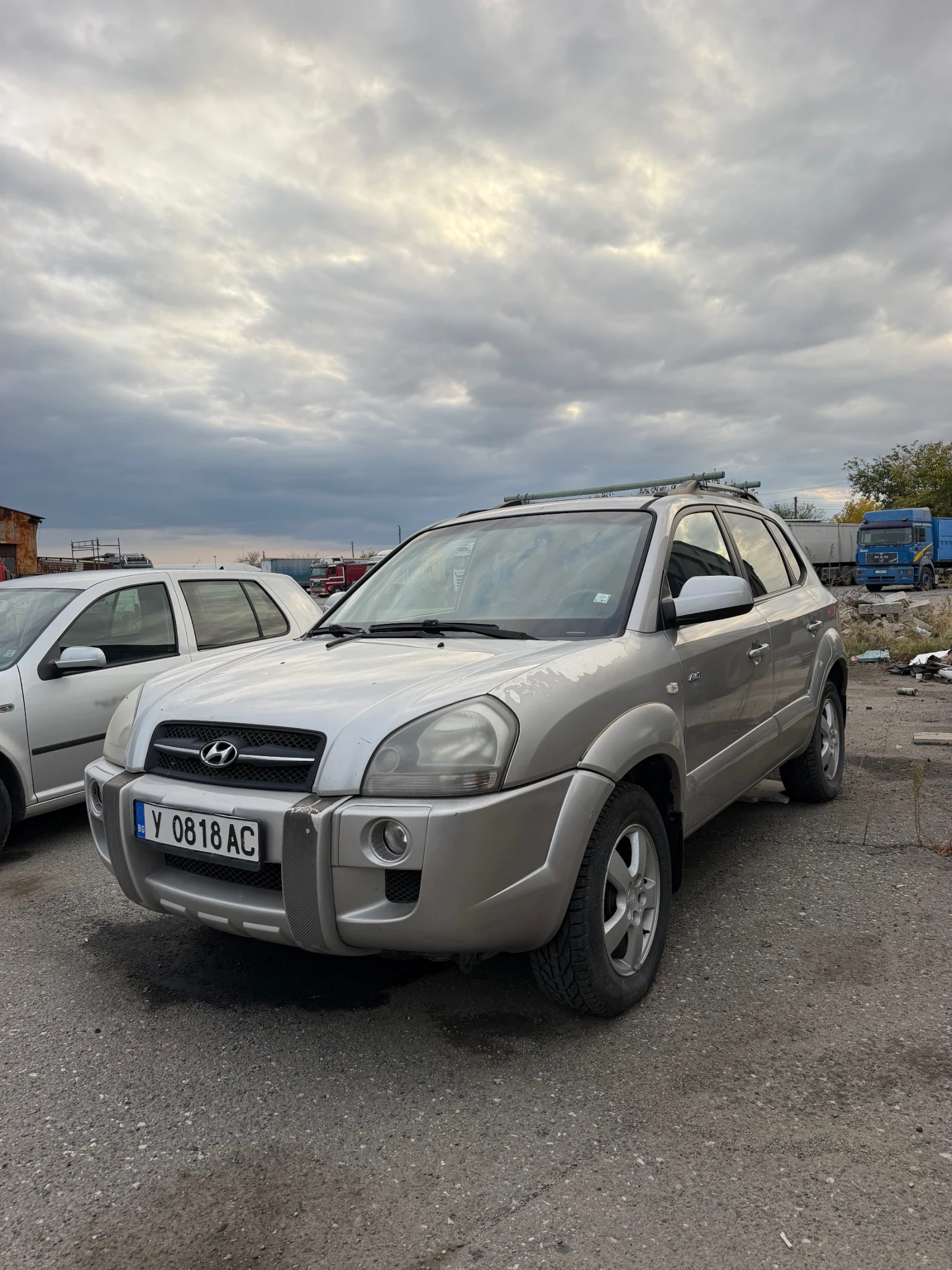 Hyundai Tucson CRDi с проблем в двигателя