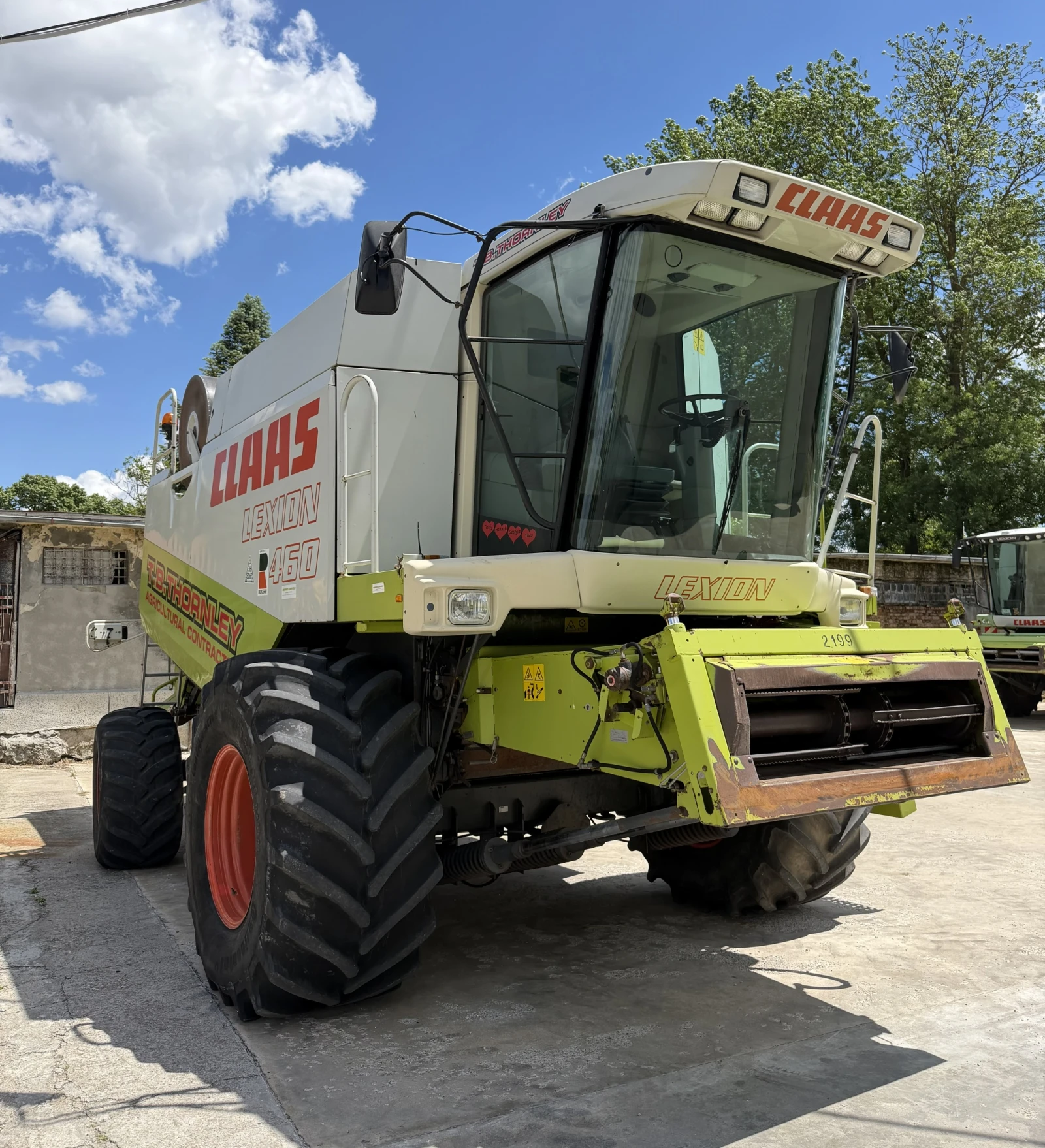Комбайн Claas LEXION 460, снимка 4 - Селскостопанска техника - 54710930
