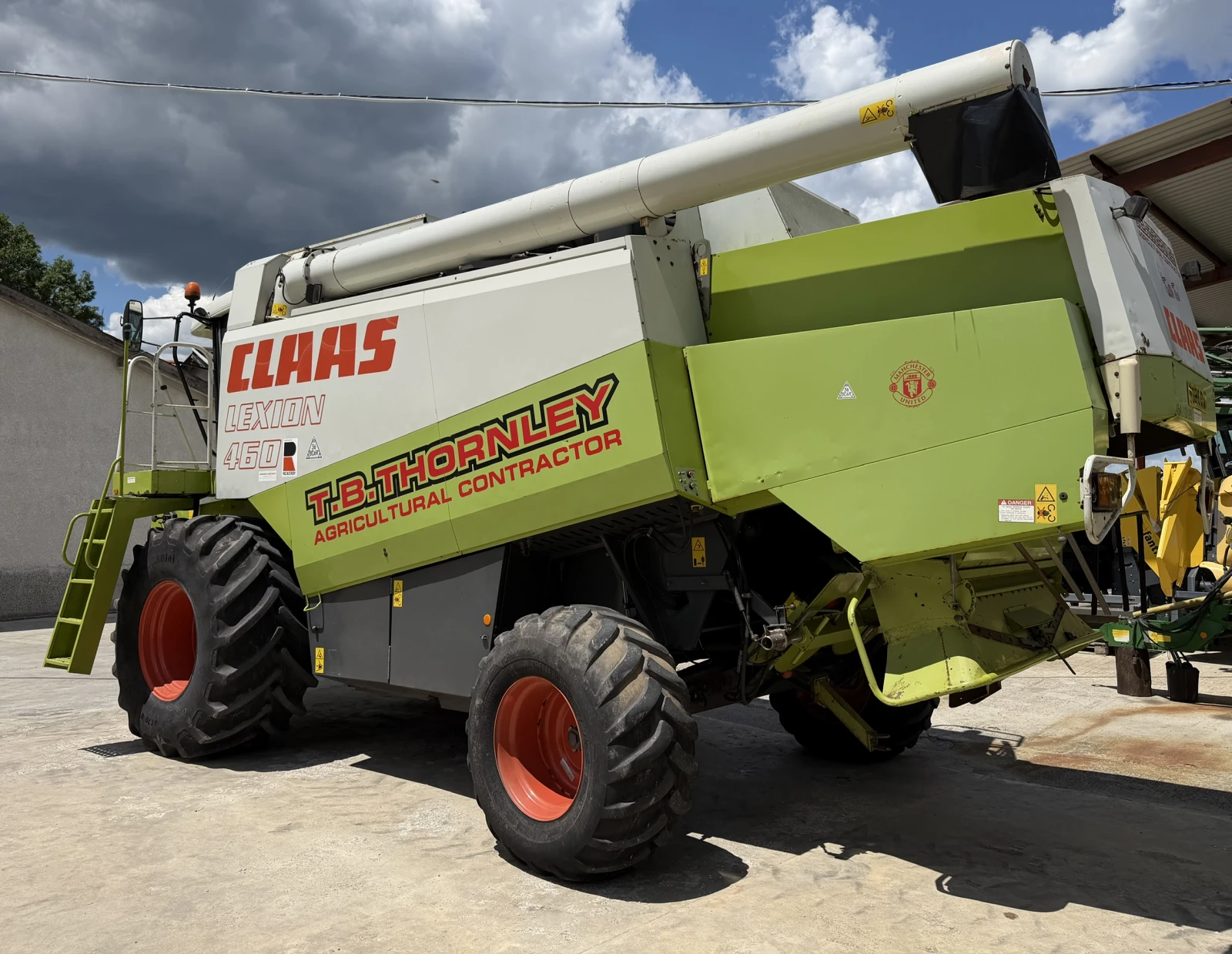 Комбайн Claas LEXION 460, снимка 3 - Селскостопанска техника - 54710930
