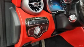 Mercedes-Benz C 63 AMG CABRIO* ЧЕРВЕНА КОЖА* HEAD UP* NAVI* КАМЕРА, снимка 16