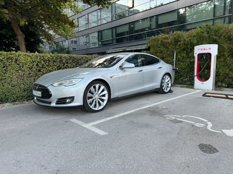 Tesla Model S P85, снимка 14 - Автомобили и джипове - 48513114