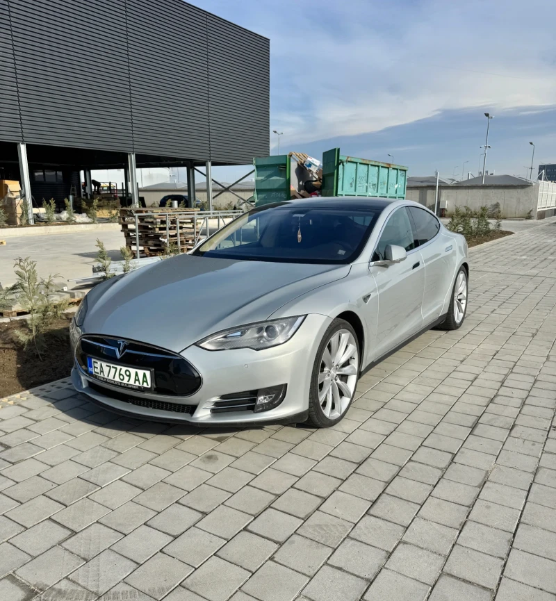 Tesla Model S P85, снимка 2 - Автомобили и джипове - 48513114