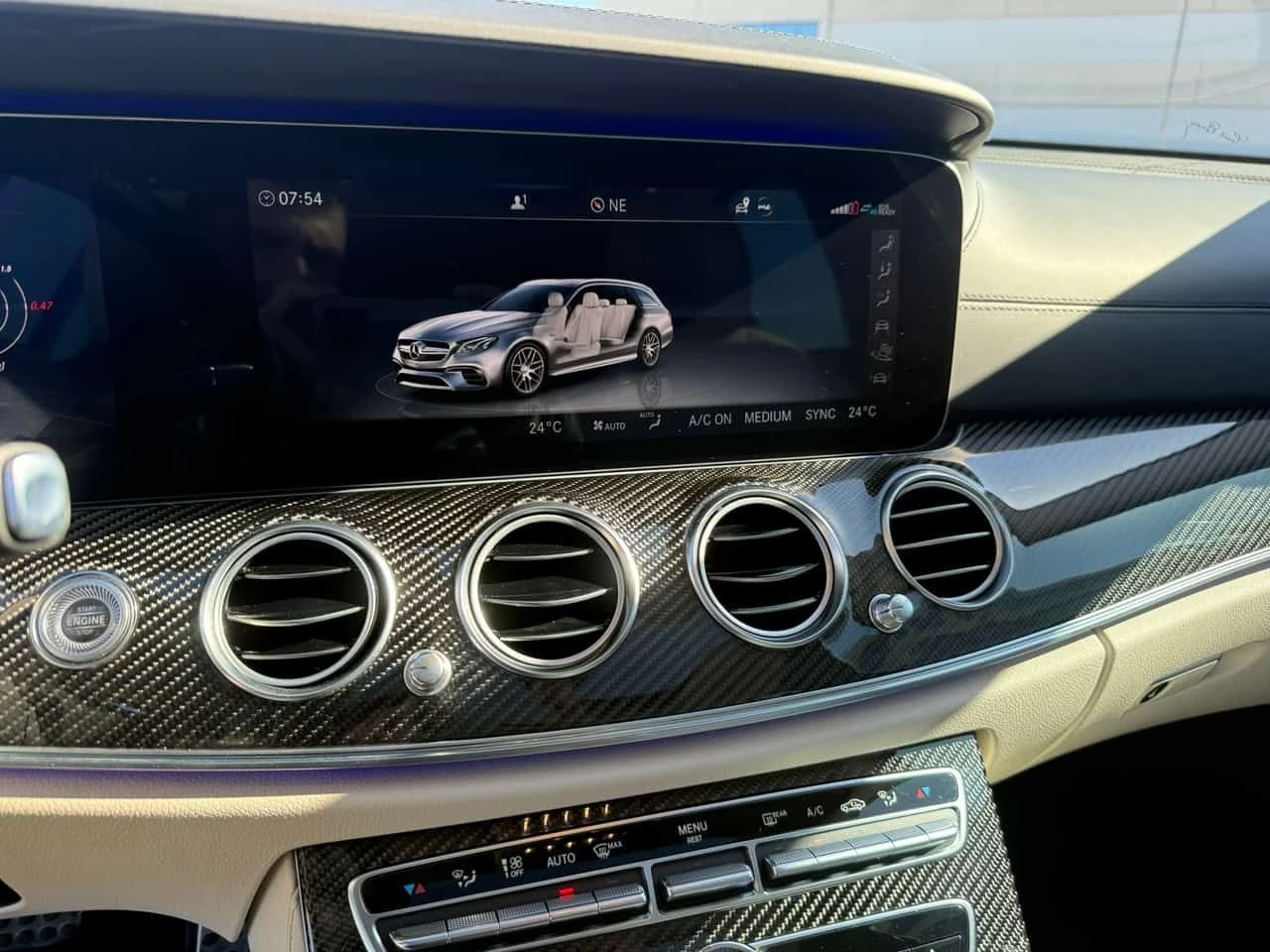 Mercedes-Benz E 63 AMG S | DISTRONIC | 360 | BURMESTER | ОБДУХВАНЕ | , снимка 8 - Автомобили и джипове - 54656290
