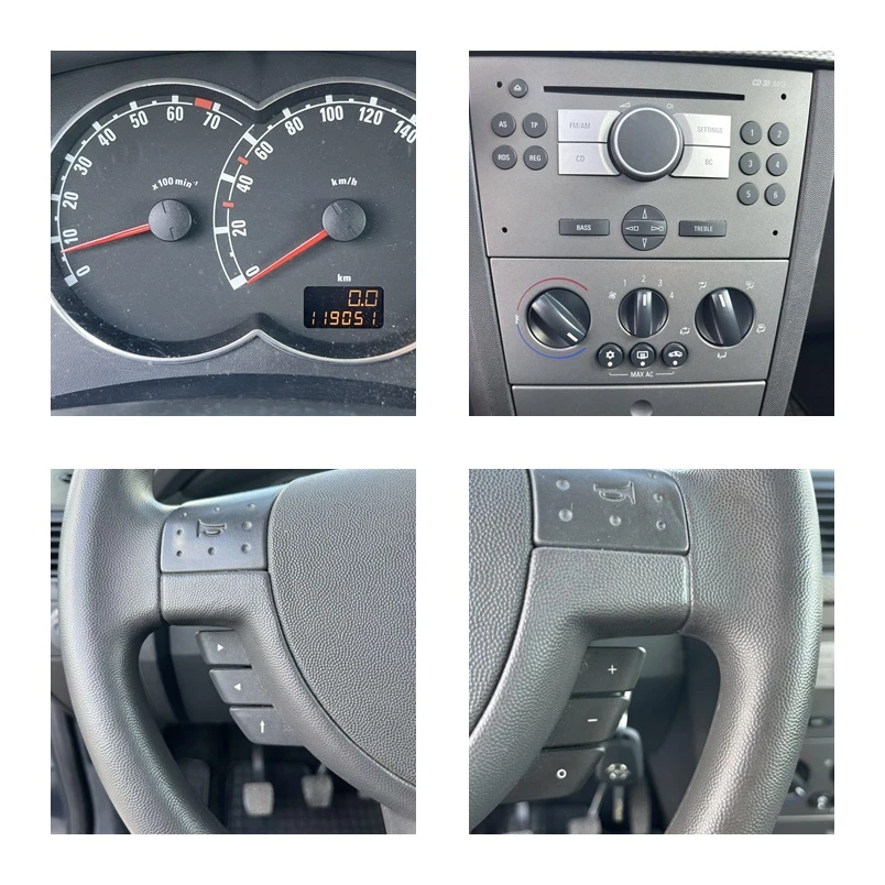Opel Meriva FACE 119 000 км 1.3I 90кс КЛИМАТРОНИК EURO 4, снимка 13 - Автомобили и джипове - 54974140