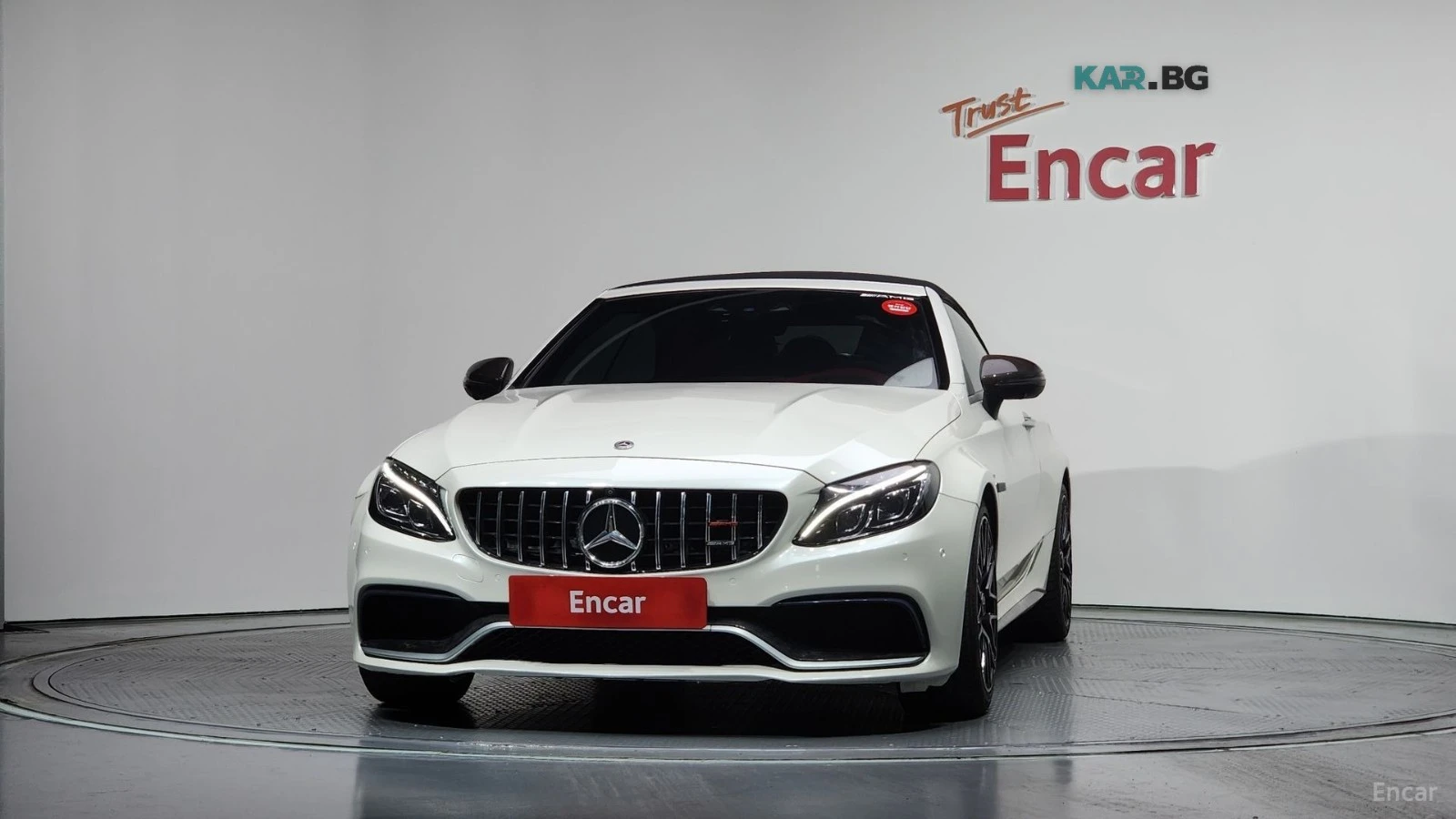 Mercedes-Benz C 63 AMG CABRIO* ЧЕРВЕНА КОЖА* HEAD UP* NAVI* КАМЕРА, снимка 3 - Автомобили и джипове - 56061666