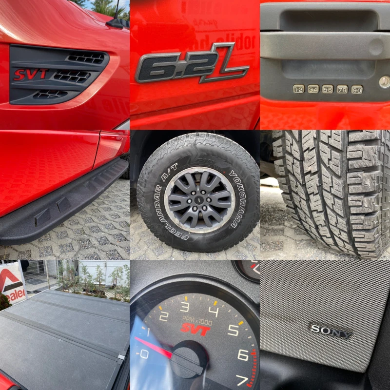 Ford F150 RAPTOR= 6.2i-410кс= SVT= КАМЕРА= НАВИ, снимка 16 - Автомобили и джипове - 46474003