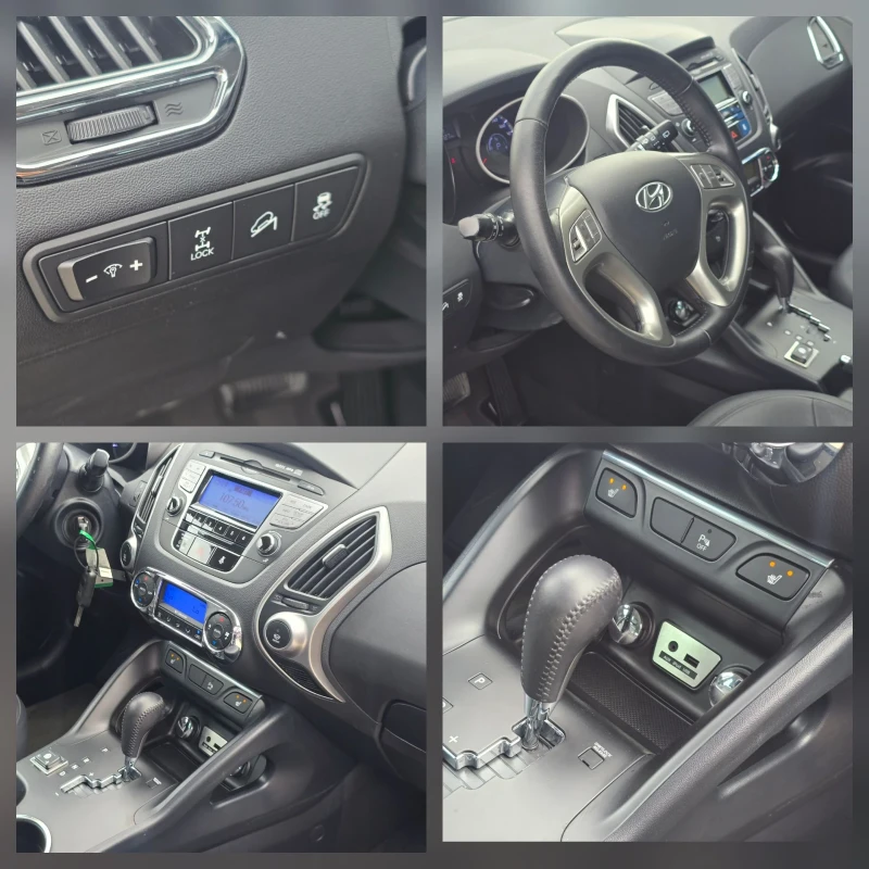 Hyundai IX35 2.0i/4X4/AVTOMAT/KOJA/PODGREV/GAZ-BENZIN, снимка 16 - Автомобили и джипове - 51914200