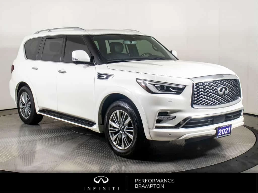 Infiniti QX80  LUXE 7 MЕСТЕН| 360| ФИКС ЦЕНА ДО БГ| , снимка 6 - Автомобили и джипове - 53797754