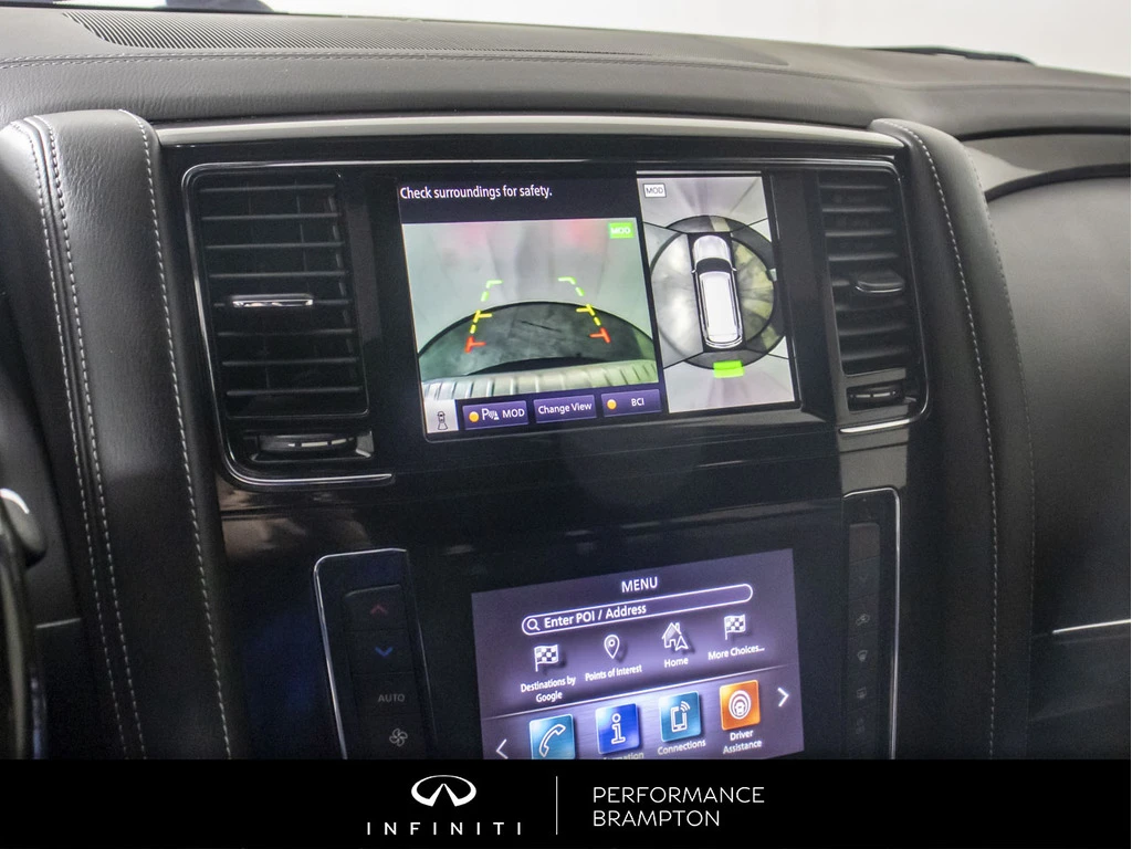 Infiniti QX80  LUXE 7 MЕСТЕН| 360| ФИКС ЦЕНА ДО БГ| , снимка 11 - Автомобили и джипове - 53797754