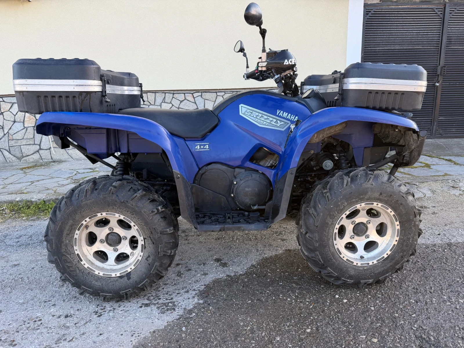 Yamaha Grizzly 700i  - изображение 5