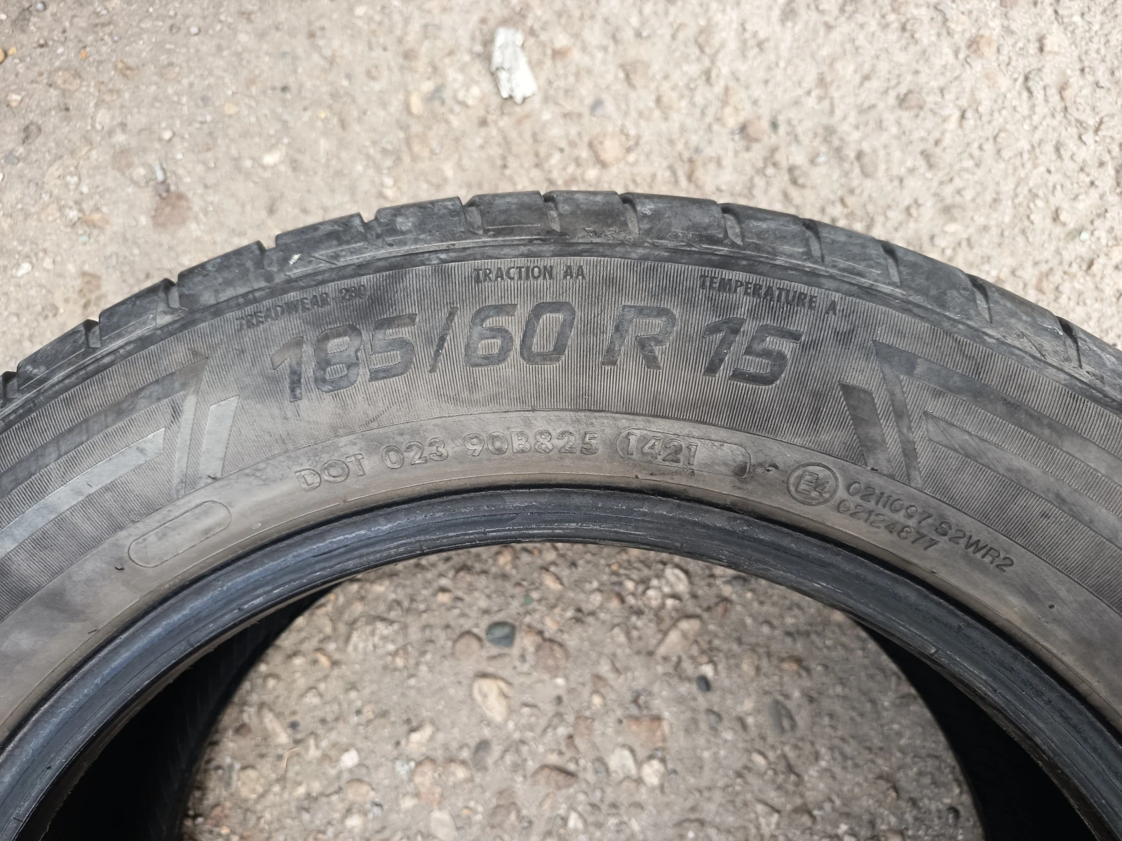 Гуми Летни 185/60R15, снимка 3 - Гуми и джанти - 56192003