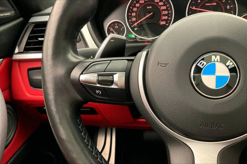 BMW 435 M-PACK* SHODOWLINE* RED* БЯЛА ПЕРЛА* HARMAN* NAVI*, снимка 9 - Автомобили и джипове - 53428422