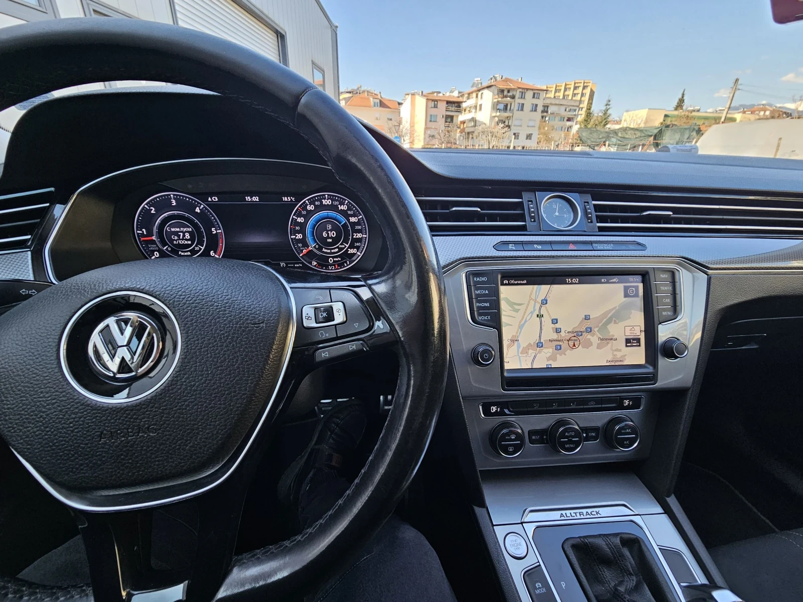 VW Alltrack 2.0tdi 190p 4x4 дигитал, снимка 9 - Автомобили и джипове - 53818442