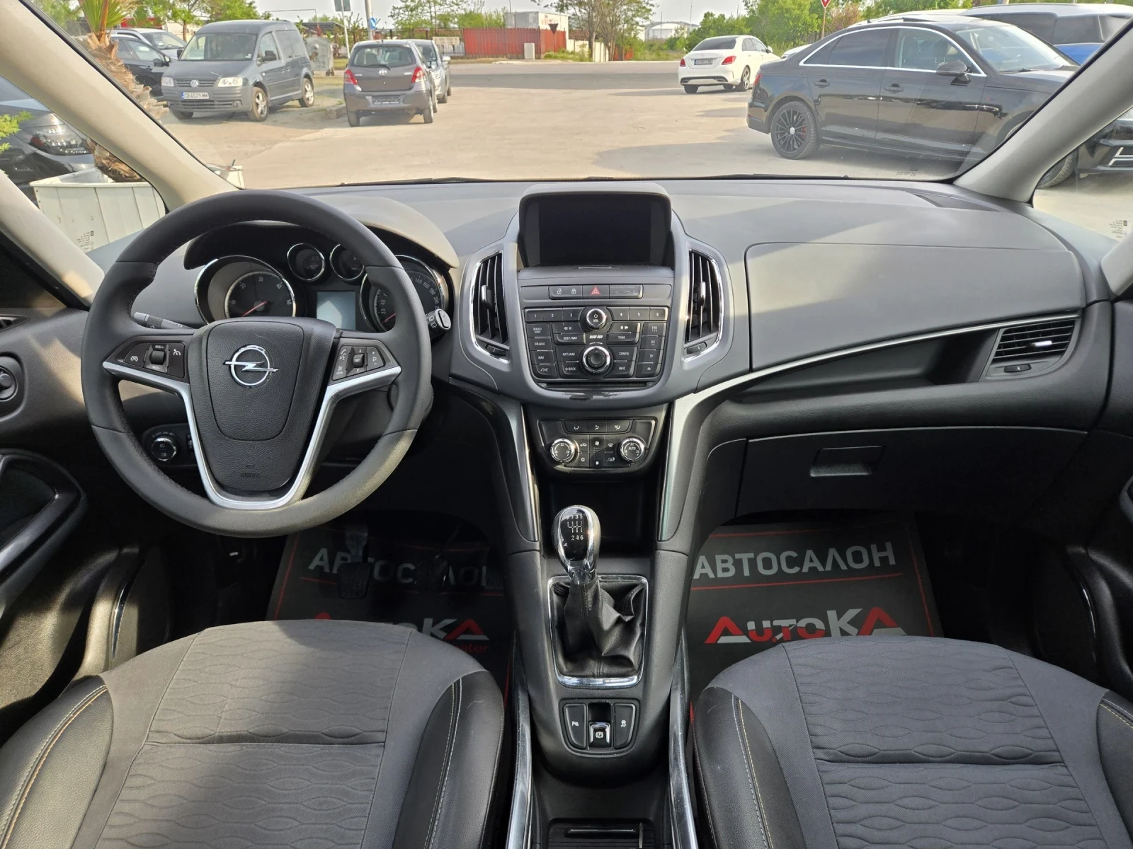 Opel Zafira 2.0CDTI-131кс= 7МЕСТА= 6СК= НАВИ= АВТОПИЛОТ= ПАРК, снимка 12 - Автомобили и джипове - 54459480