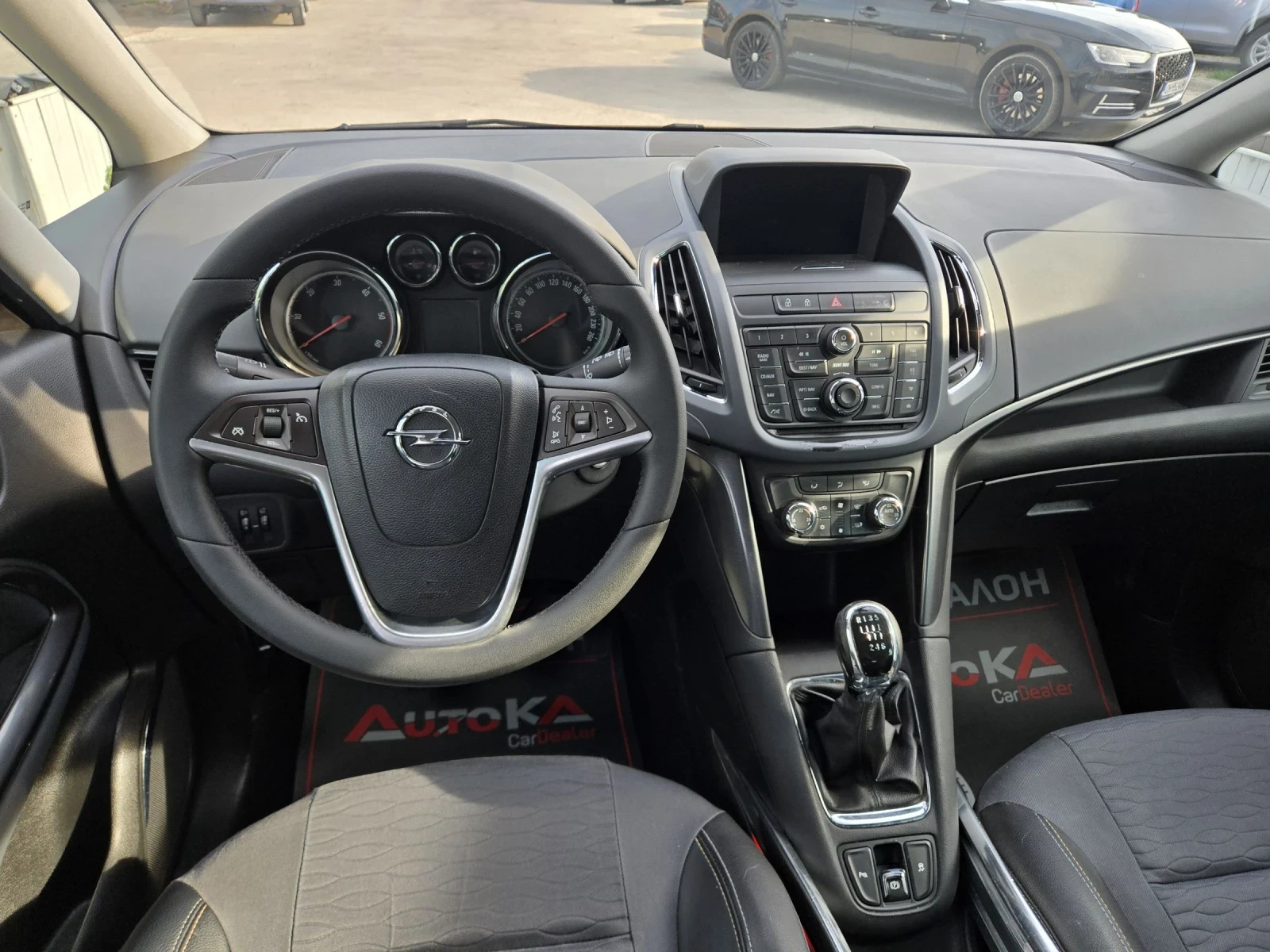 Opel Zafira 2.0CDTI-131кс= 7МЕСТА= 6СК= НАВИ= АВТОПИЛОТ= ПАРК, снимка 11 - Автомобили и джипове - 54459480