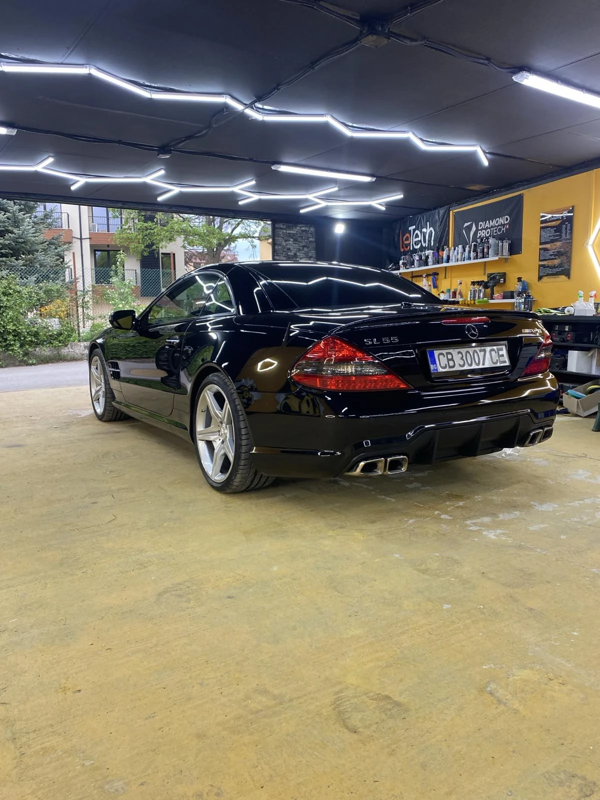 Mercedes-Benz SL 55 AMG KABRIO, снимка 3 - Автомобили и джипове - 54525818