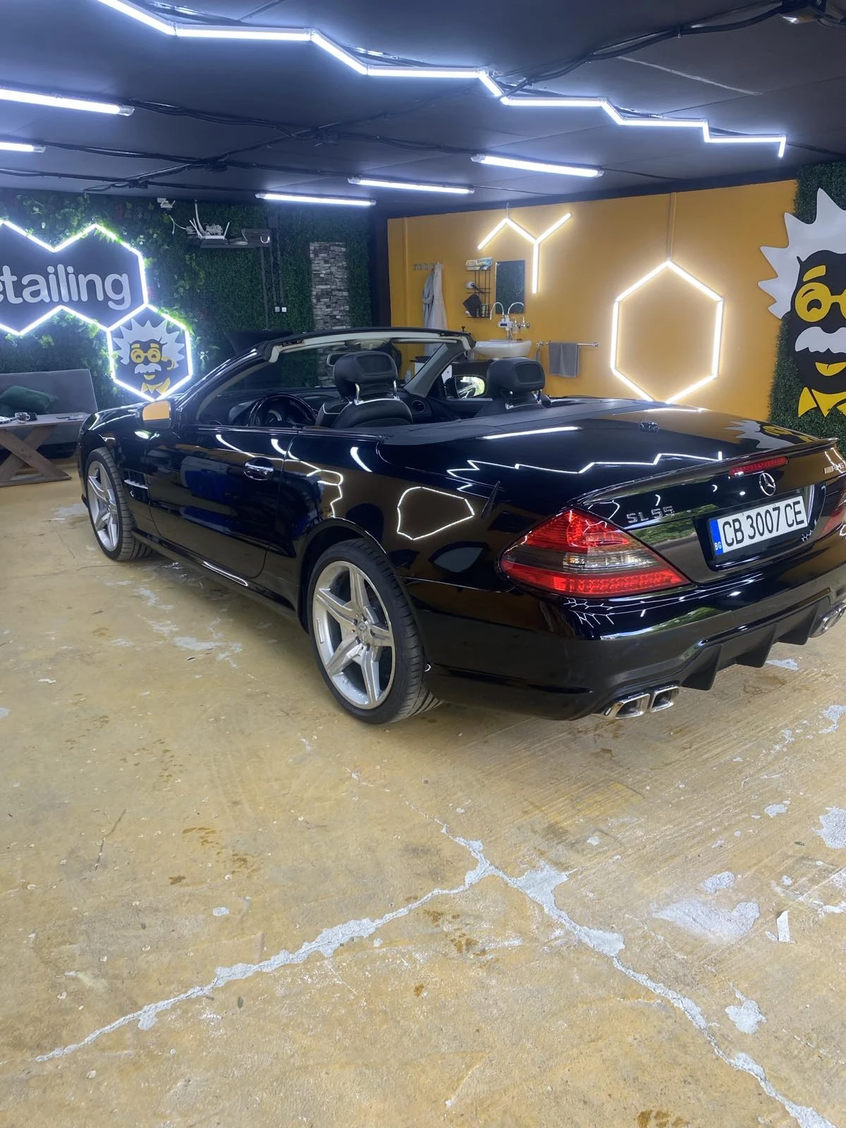 Mercedes-Benz SL 55 AMG KABRIO, снимка 8 - Автомобили и джипове - 54525818