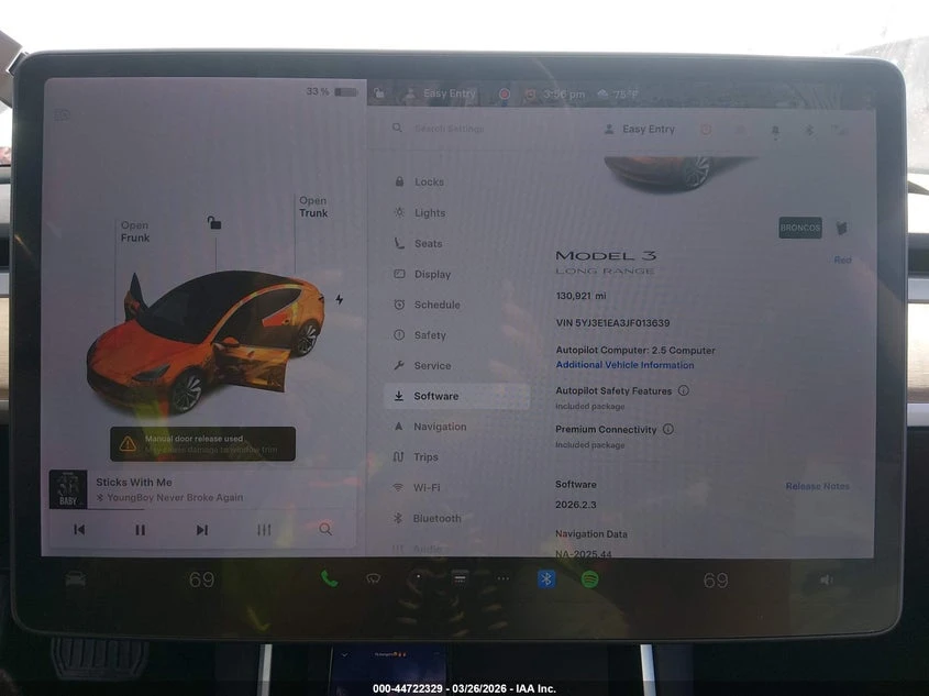 Tesla Model 3 Long Range/Mid Range, снимка 7 - Автомобили и джипове - 54544038