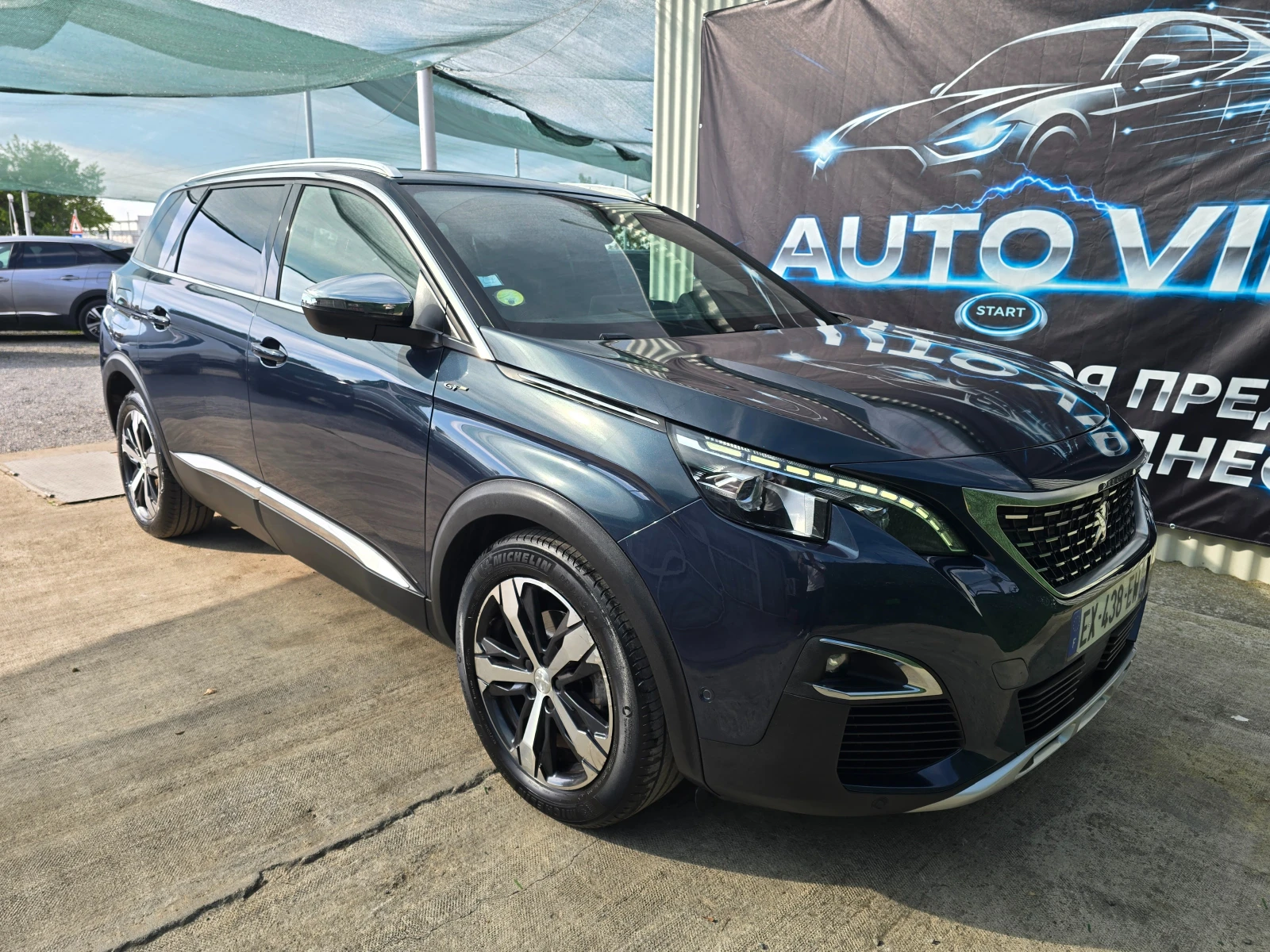 Peugeot 5008 2.0HDI* GT LINE * PANORAMA * 7 места , снимка 7 - Автомобили и джипове - 56254346