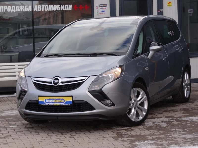 Opel Zafira Tourer 2.0-CDTI/NAVI/KOJA/PANORAMA/CAMERA/7-места/, снимка 1 - Автомобили и джипове - 49182302