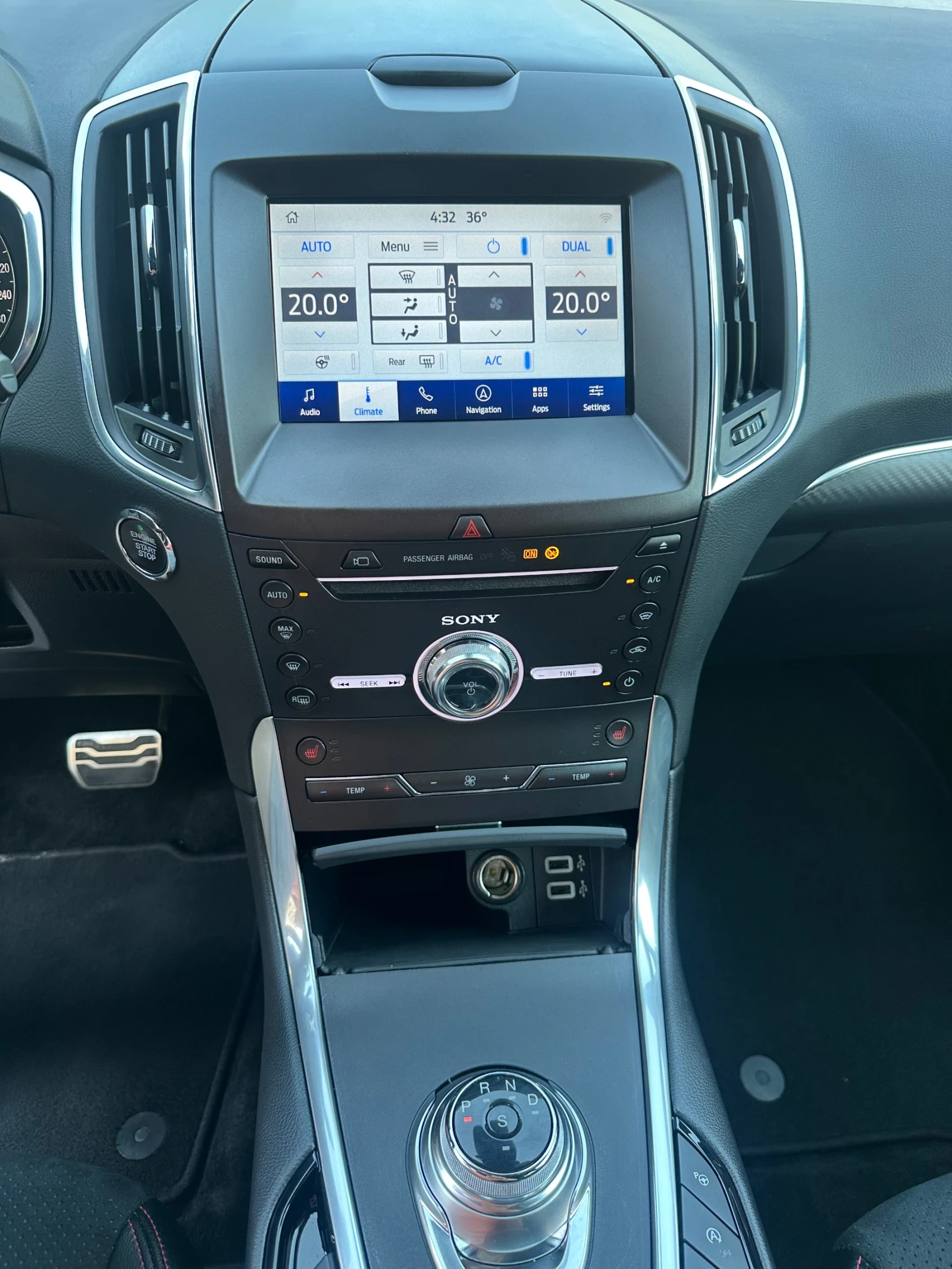 Ford S-Max 2.0/190/ST Line/Дистоник/Ленти/Самопаркиране - изображение 6