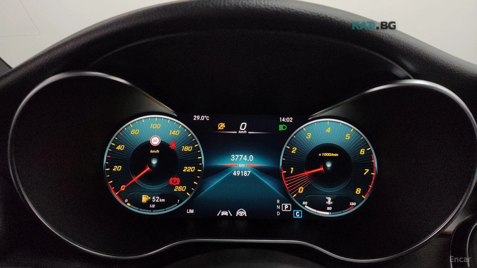 Mercedes-Benz C 200 AMG LINE/KEYLESS/NAVI/LANE ASSIST, снимка 11 - Автомобили и джипове - 54973332