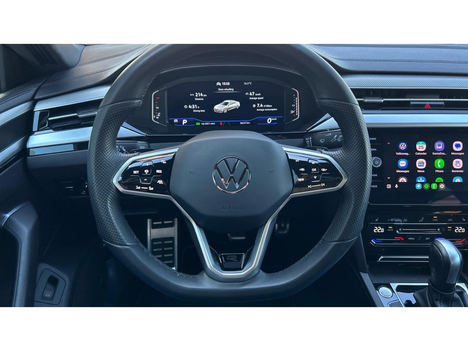 VW Arteon  2.0 TDi DSG SCR  R-Line  4Motion, Месечна вноска , снимка 14 - Автомобили и джипове - 55931898