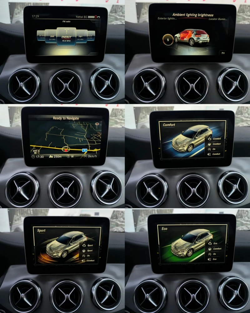 Mercedes-Benz GLA 220 D AMG-LINE 4-MATIC ПАНОРАМА FULL ЕКСТРИ , снимка 11 - Автомобили и джипове - 53539813