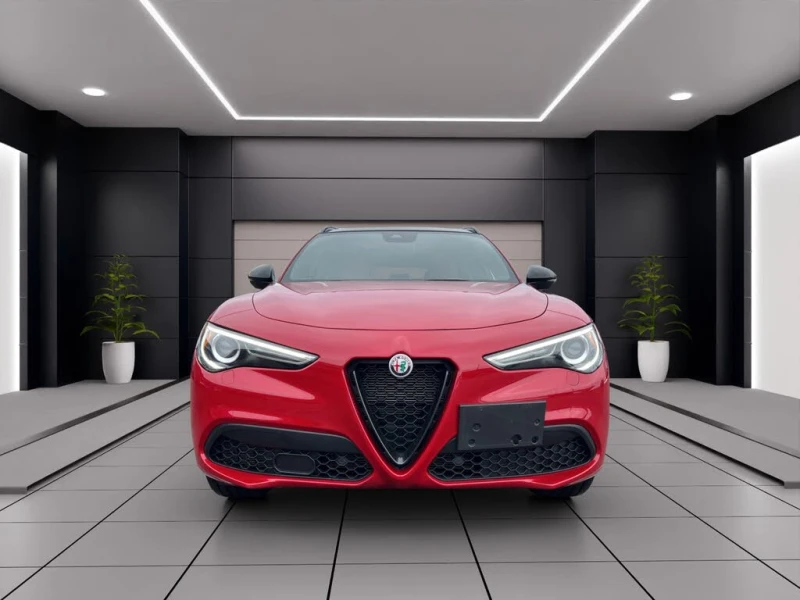 Alfa Romeo Stelvio VELOCE* RED NAPPA* DISTRONIC* PANORAMA* HARMAN KAR, снимка 2 - Автомобили и джипове - 53595772