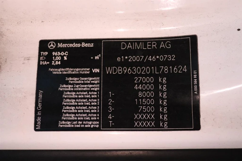 Mercedes-Benz Actros 2543  Actros 2543 Carrier Supra 850U, снимка 15 - Камиони - 47716939