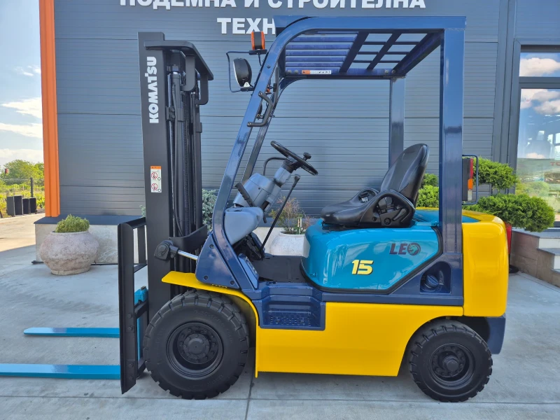Мотокар Komatsu  1.5 тона / КАТО НОВ !, снимка 2 - Индустриална техника - 50122550