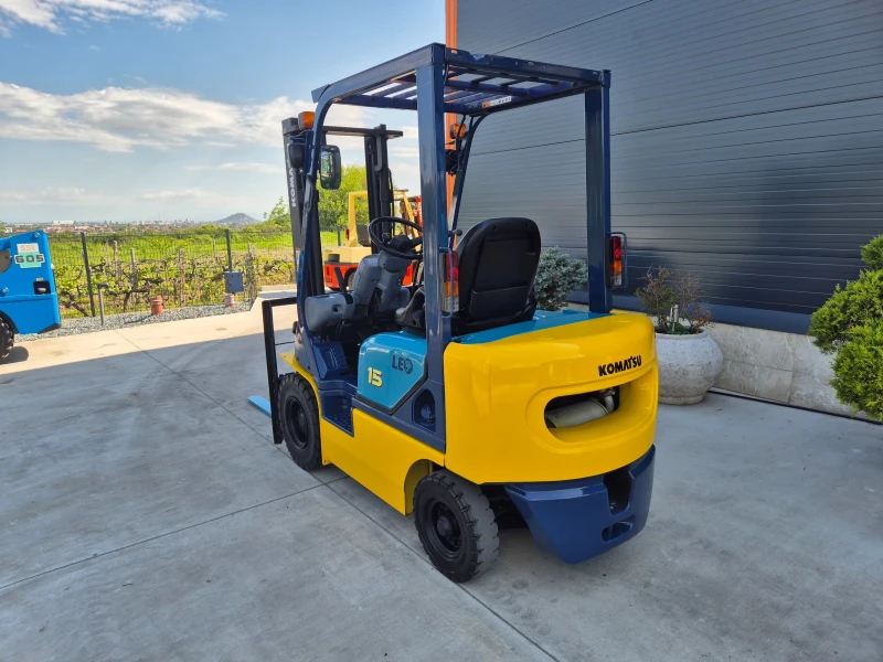 Мотокар Komatsu  1.5 тона / КАТО НОВ !, снимка 3 - Индустриална техника - 50122550