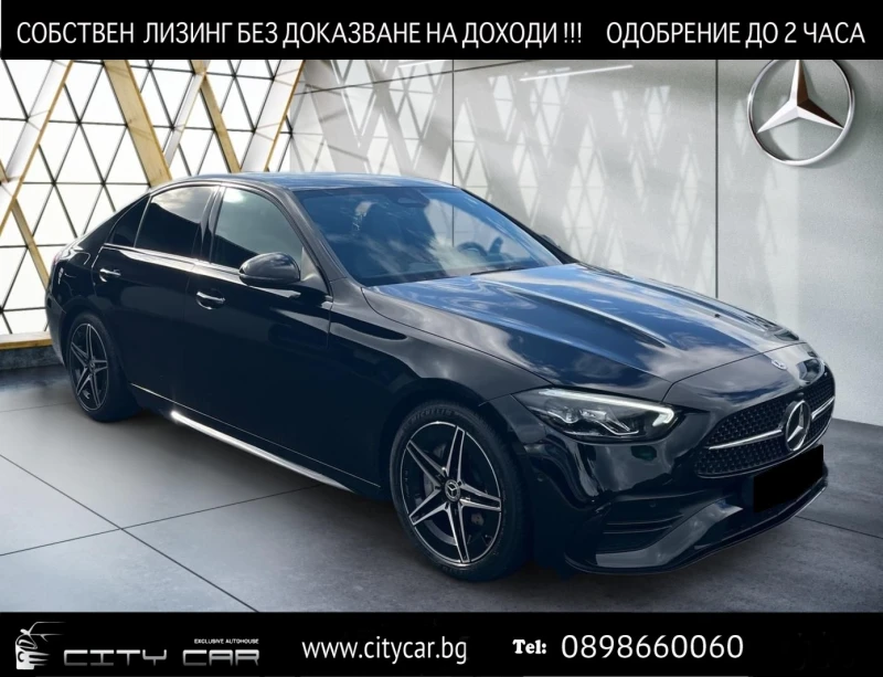 Mercedes-Benz C 200 AMG/ 4-MATIC/ NIGHT/ CAMERA/ LED/ KEYLESS/ , снимка 1 - Автомобили и джипове - 49371001