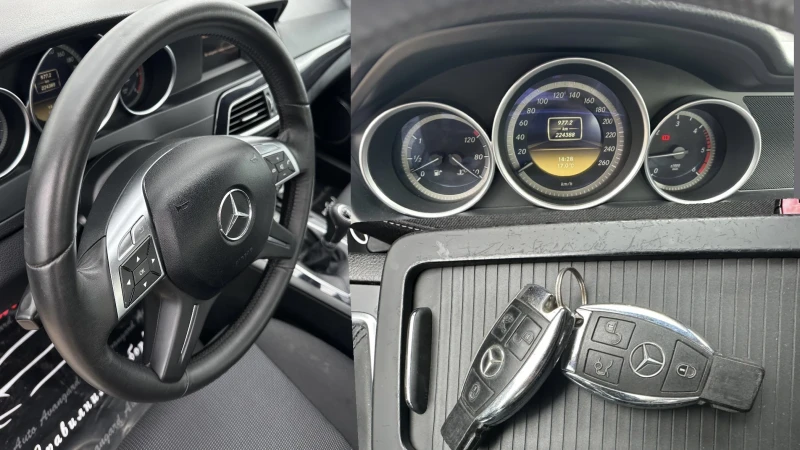Mercedes-Benz C 220 CDI, Facelift, XENON, LED, снимка 7 - Автомобили и джипове - 52000336