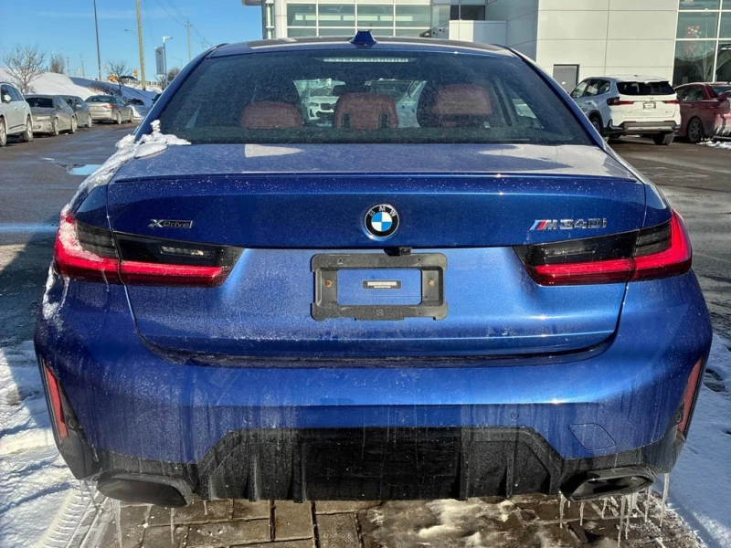 BMW 340 * xDrive * ПРЕДСТАВИТЕЛСТВО * ЧЕРВЕНА КОЖА * CARFA, снимка 4 - Автомобили и джипове - 53403686