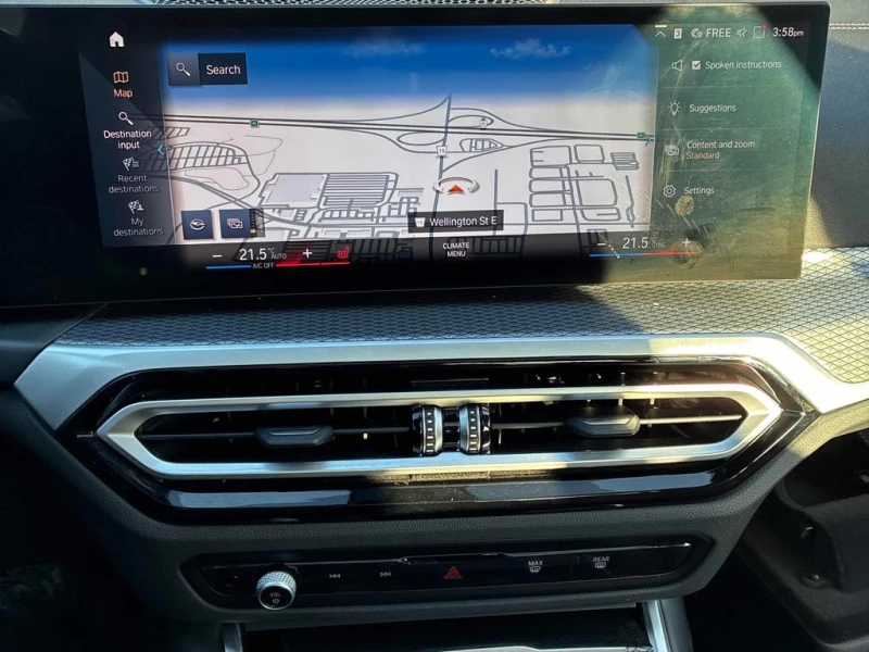 BMW 340 * xDrive * ПРЕДСТАВИТЕЛСТВО * ЧЕРВЕНА КОЖА * CARFA, снимка 9 - Автомобили и джипове - 53403686