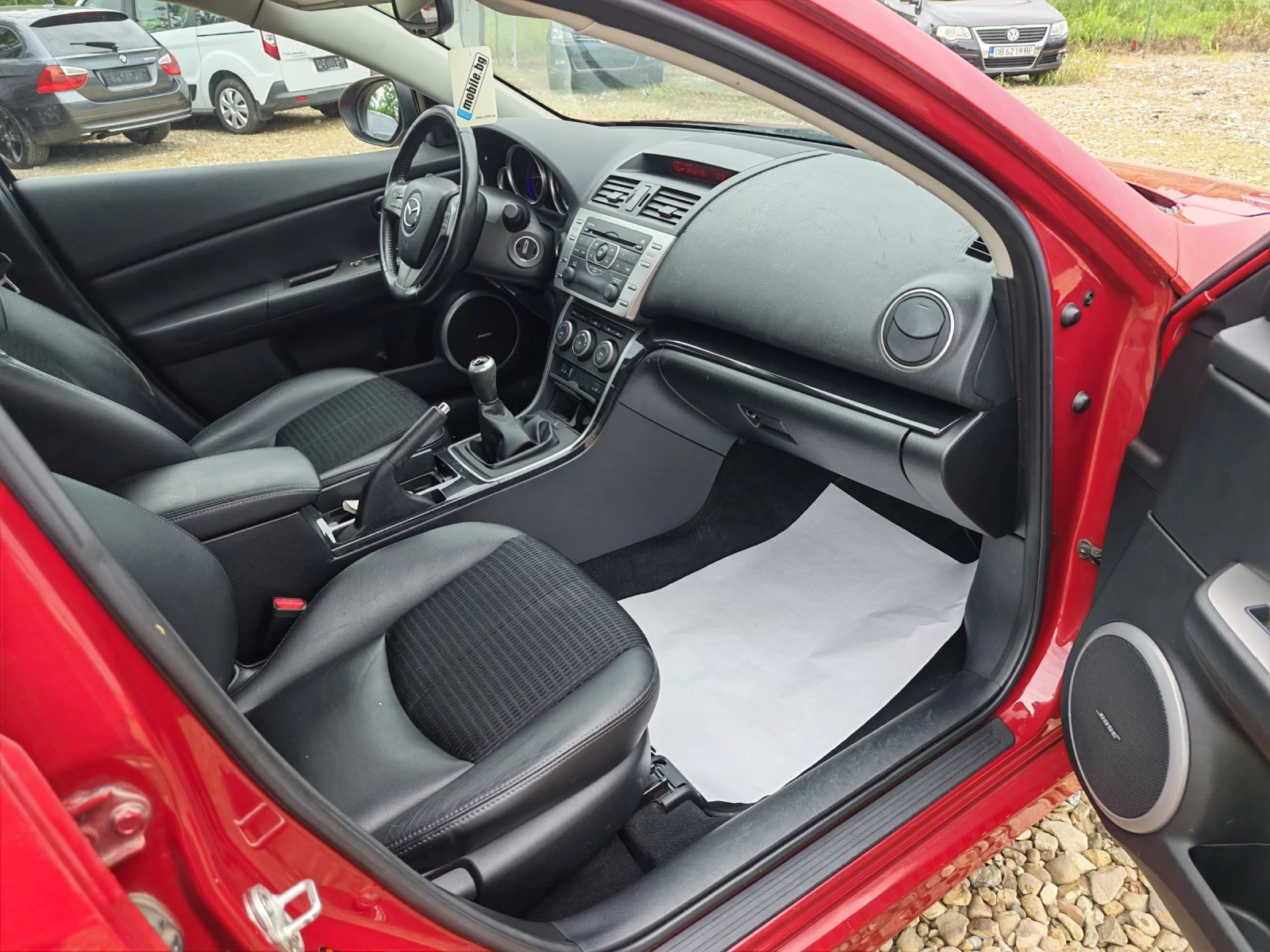 Mazda 6 2.5i MZR BOSE, КСЕНОН, КОЖА, ТОП!!!, снимка 10 - Автомобили и джипове - 54920685