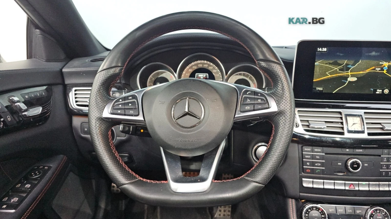 Mercedes-Benz CLS AMG PACK* PANO* КОЖА* ПОДГРЕВ* ОБДУХВ* НАВИ* 360, снимка 11 - Автомобили и джипове - 54973150