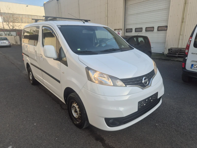 Nissan NV200 1.6i* Лети дж-гуми* Зимни дж-гуми* Клима* 5-Места , снимка 3 - Бусове и автобуси - 52447968