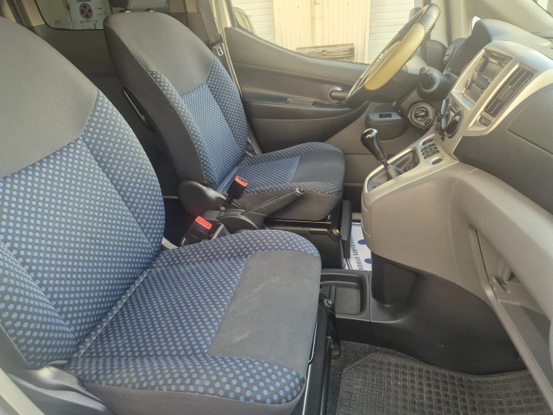 Nissan NV200 1.6i* Лети дж-гуми* Зимни дж-гуми* Клима* 5-Места , снимка 14 - Бусове и автобуси - 52447968