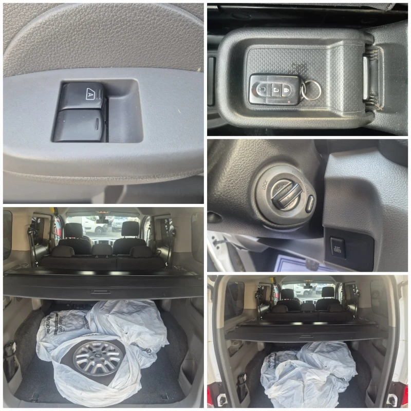 Nissan NV200 1.6i* Лети дж-гуми* Зимни дж-гуми* Клима* 5-Места , снимка 17 - Бусове и автобуси - 52447968