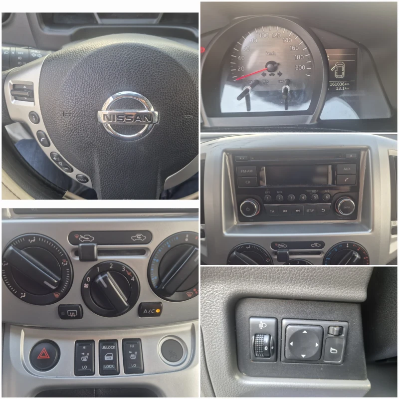Nissan NV200 1.6i* Лети дж-гуми* Зимни дж-гуми* Клима* 5-Места , снимка 16 - Бусове и автобуси - 52447968
