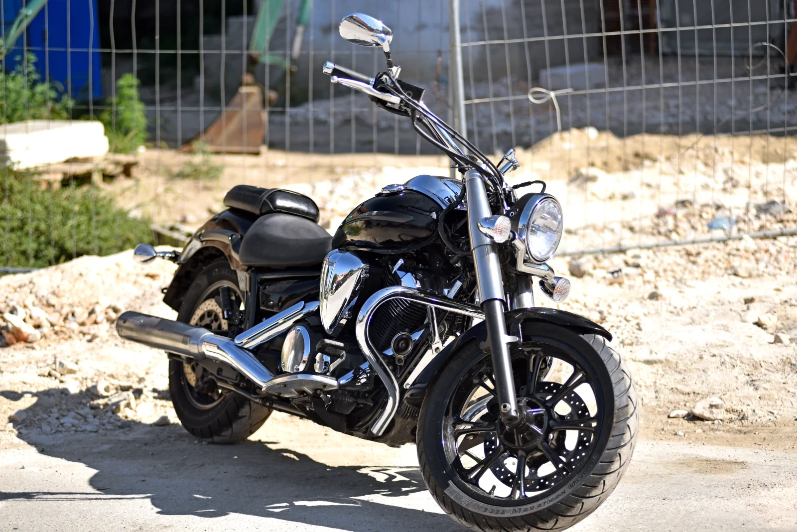 Yamaha Xvs 950i Midnight star внос Германия 