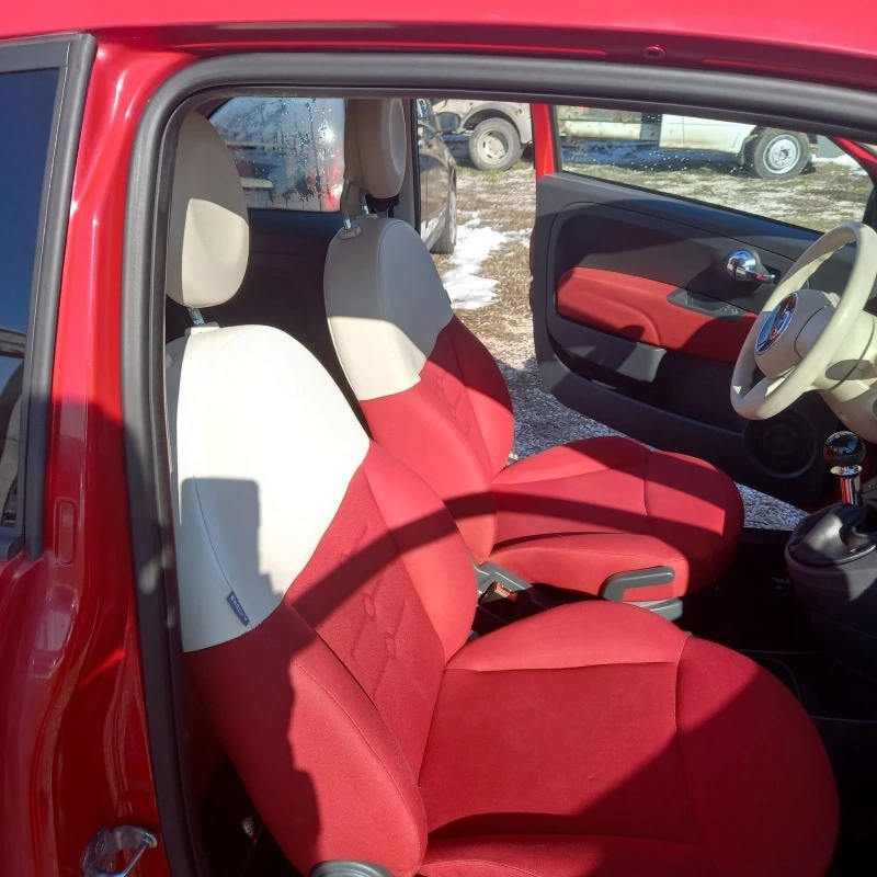 Fiat 500 1.2i TOP!!!, снимка 9 - Автомобили и джипове - 49466970