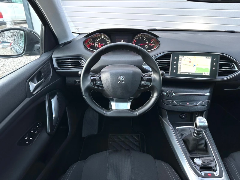 Peugeot 308 2.0HDI 150кс FULL LED KEY LESS GO ПАНОРАМА НАВИ, снимка 13 - Автомобили и джипове - 53563802