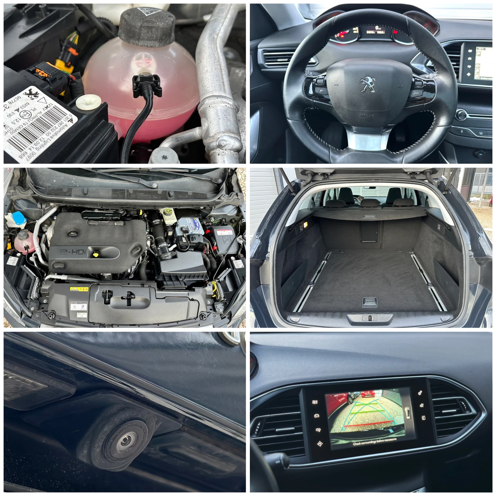 Peugeot 308 2.0HDI 150�� FULL LED KEY LESS GO �������� ���� | Mobile.bg � ����������� 17