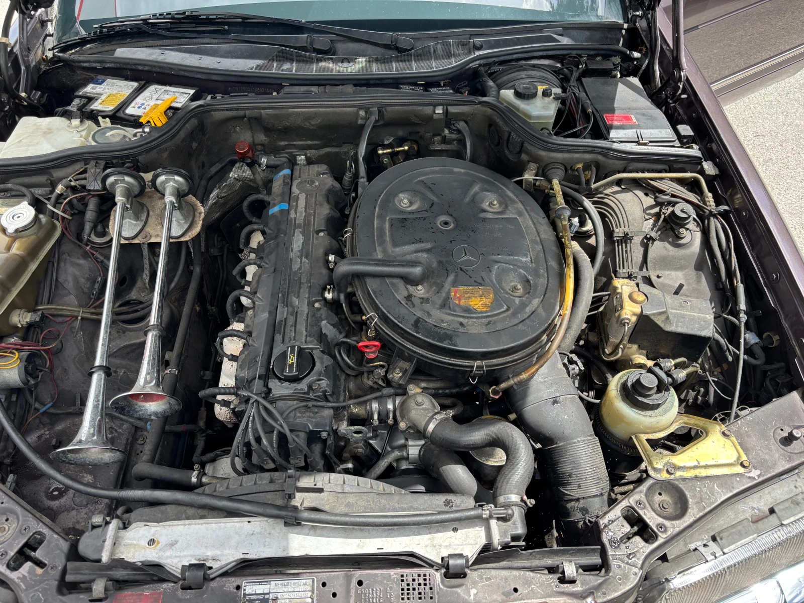 Mercedes-Benz 126 300SE + ASD, снимка 10 - Автомобили и джипове - 54527221